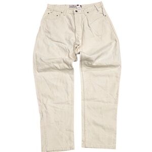 Levi’s 505 Men’s Straight Leg Jeans 36x30 Off-White Vintage Denim‎ USA